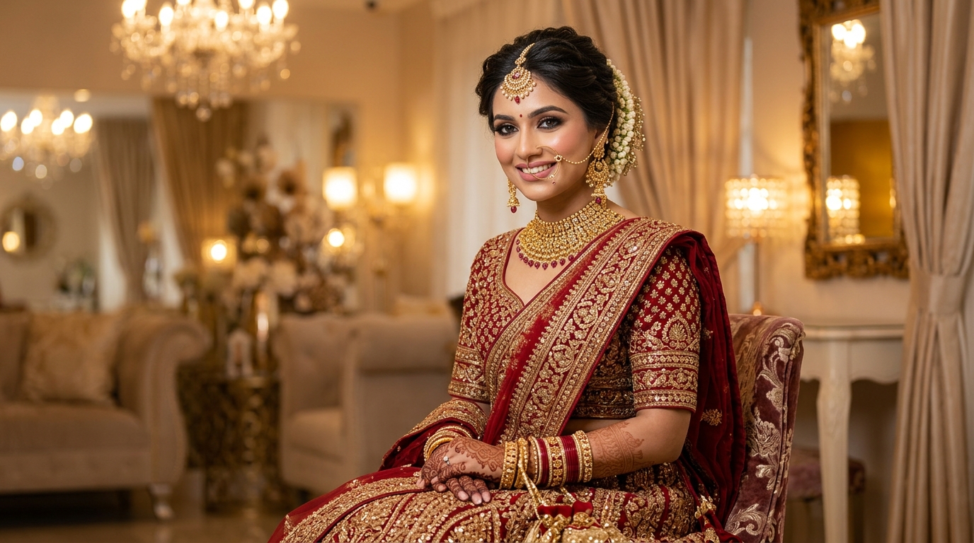 Mangalya Beauty Parlour Signature Bridal Look
